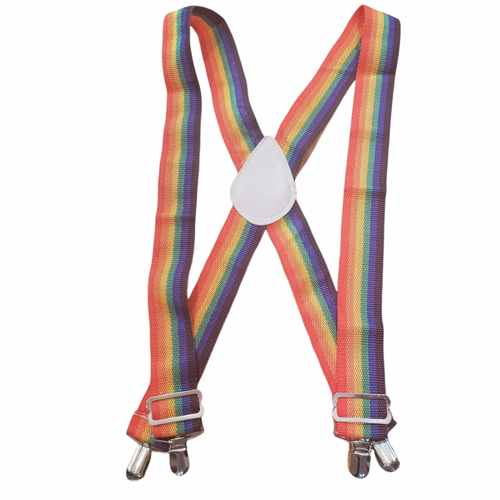 Multicolor suspenders Kids